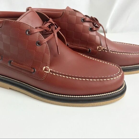 Louis Vuitton Damier High Top Ankle Boot  6.5(7US) - Picture 4 of 15